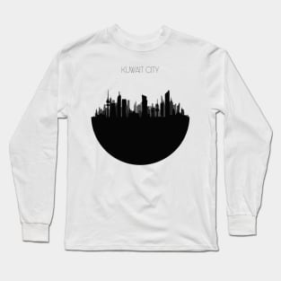 Kuwait City Skyline Long Sleeve T-Shirt